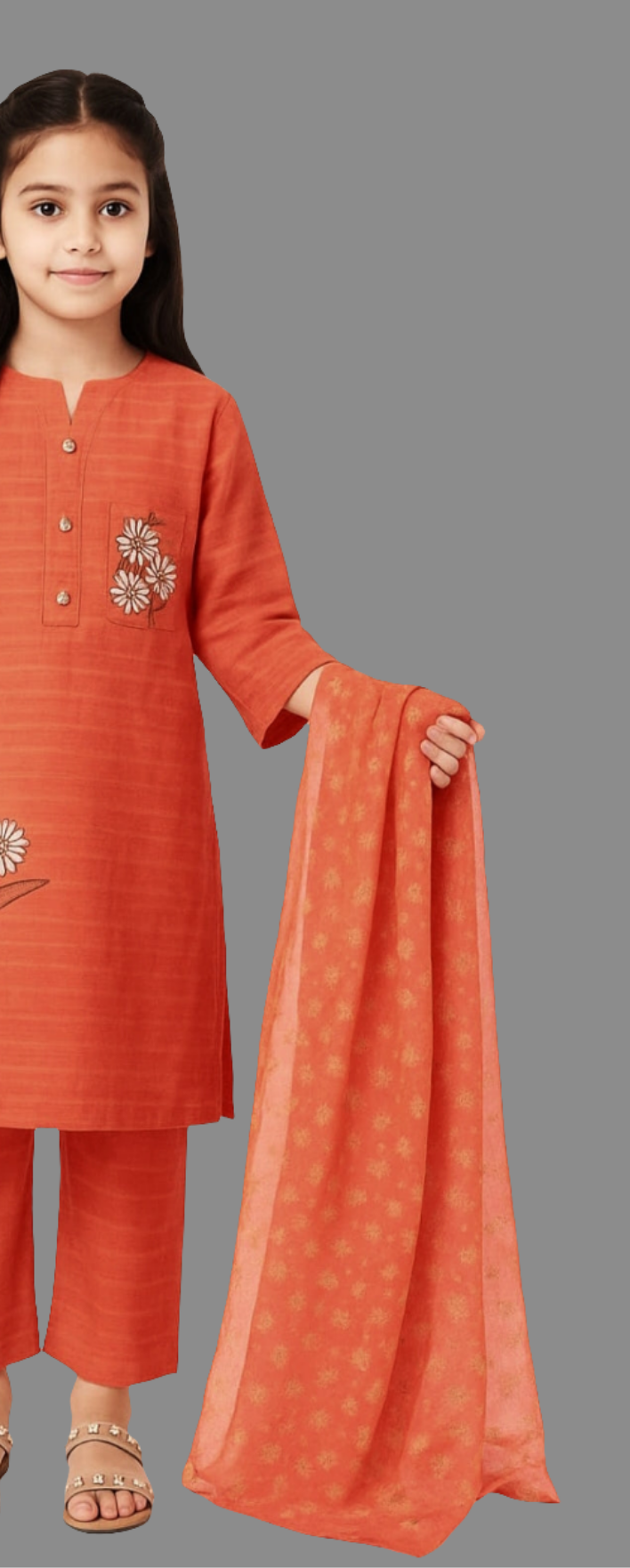 3 Piece Pret Embroided suits.