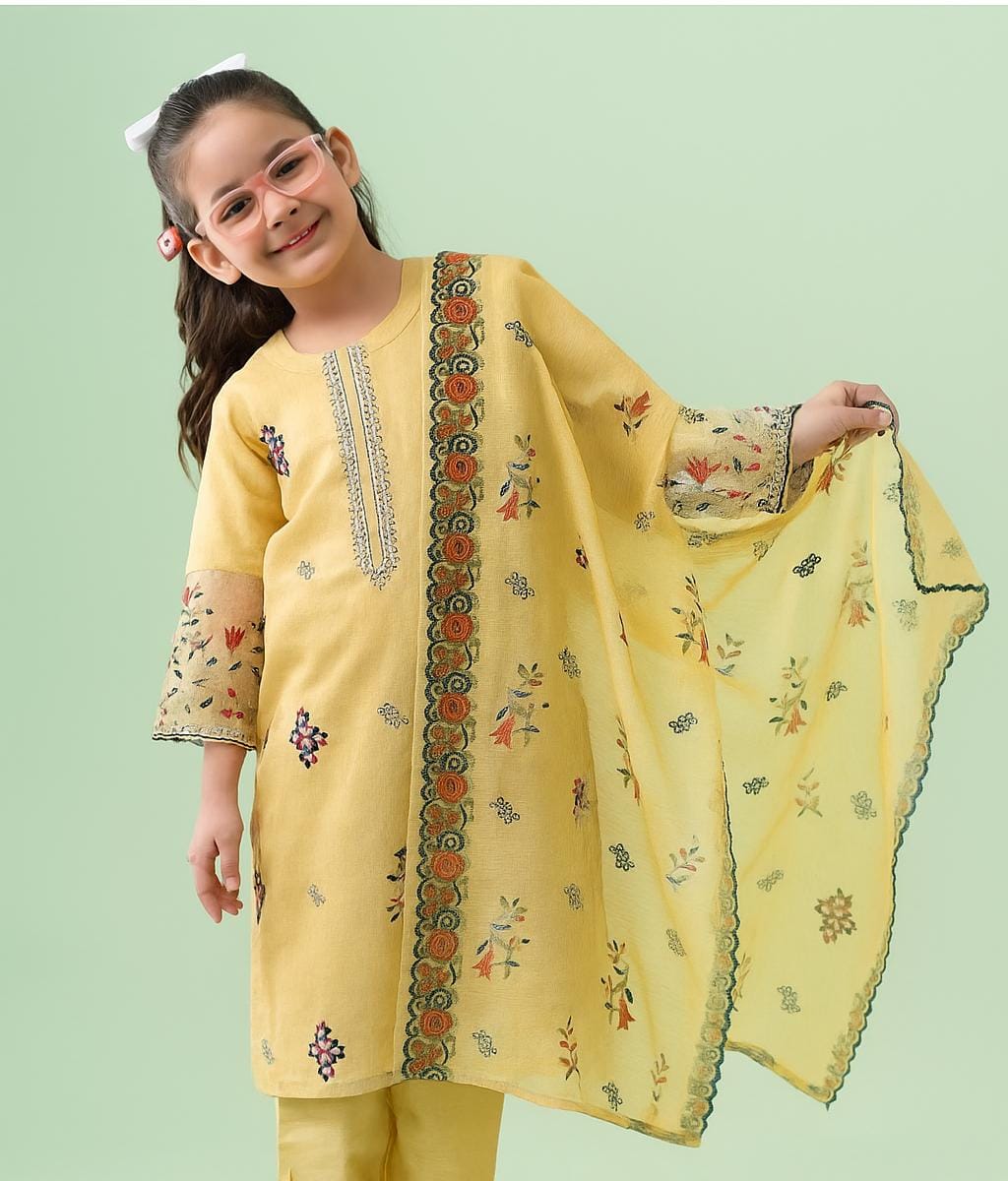 3 Piece Pret Embroided Collection.