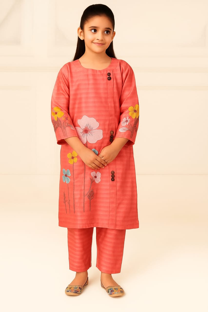 3 Piece Pret Embroidery Suits.