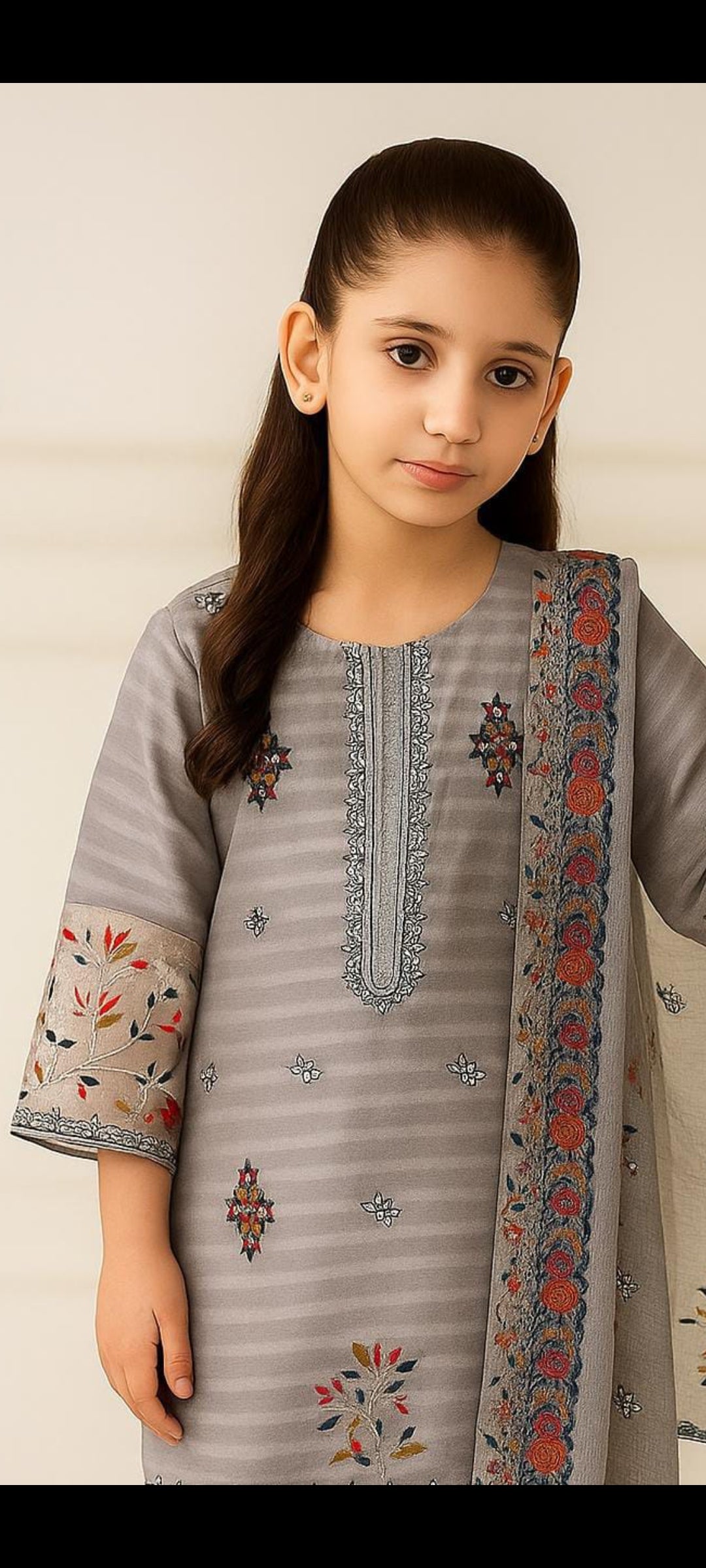 3 Piece Pret Embroidery Suits.