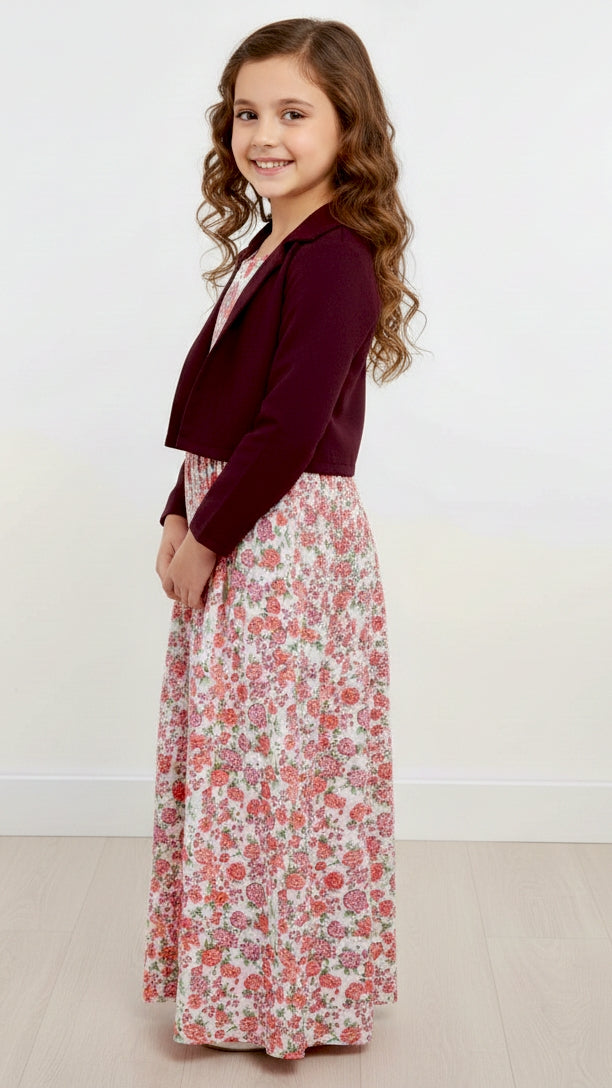 Long Frock Western With Koti.