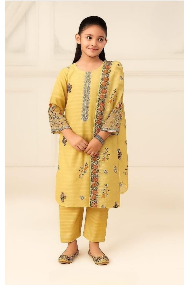 3 Piece Pret Embroided Collection.