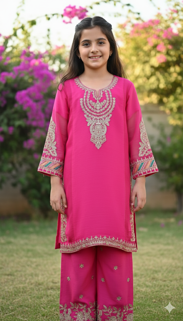 3 Piece Chiffon Festive Wedding Dress.