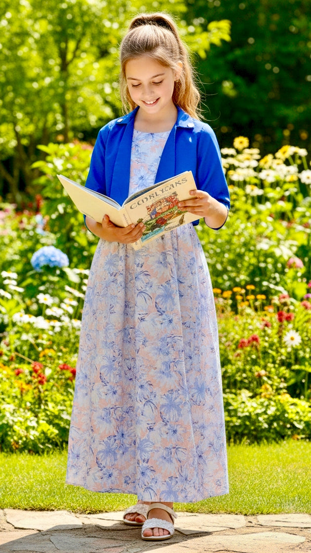 Long Frock Western With Koti.