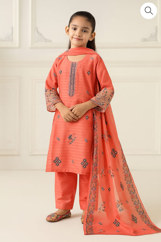 3 Piece Pret Embroided Collection.