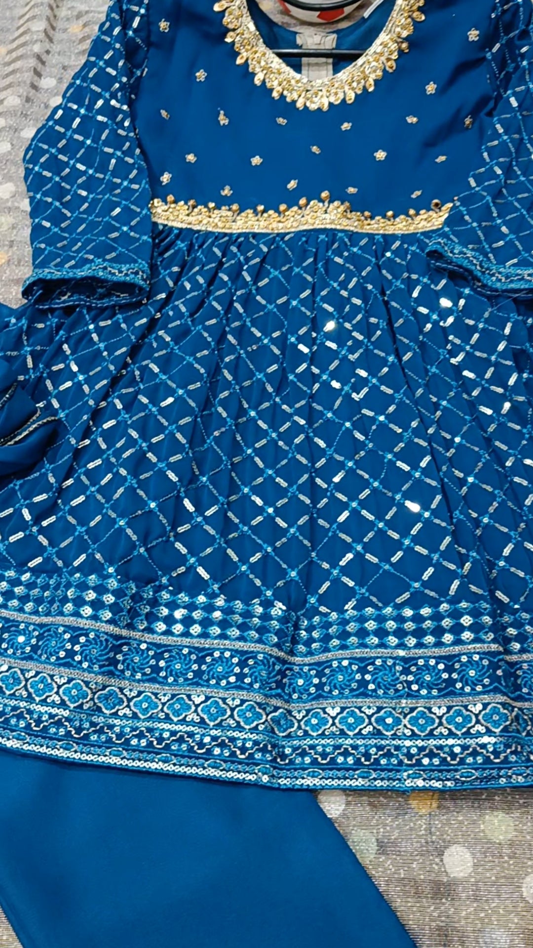 Stitched Formal Wedding chiffon Embroidery collection.