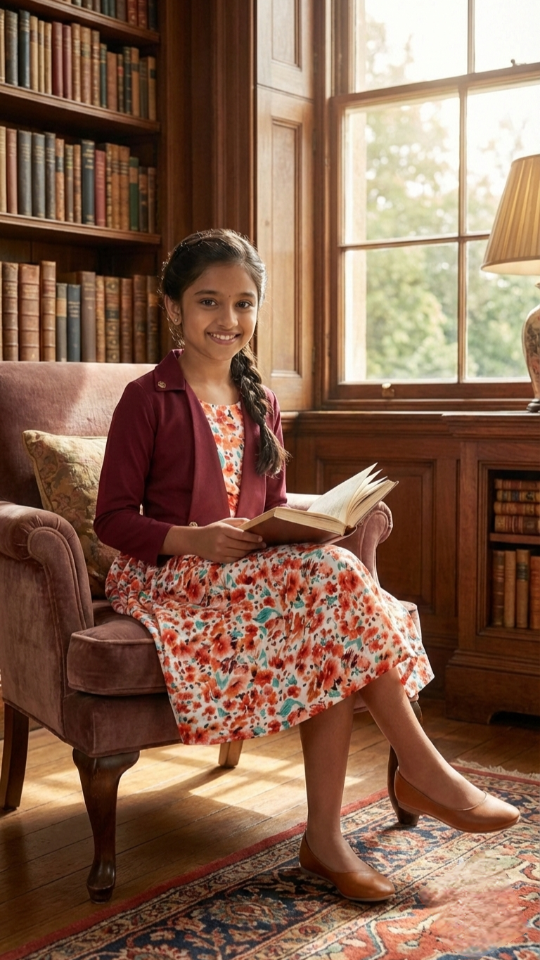 Long Frock Western With Koti Imported Georgette.