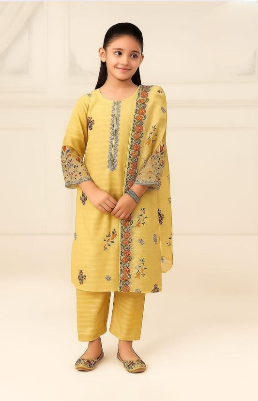 3 Piece Pret Embroided Collection.