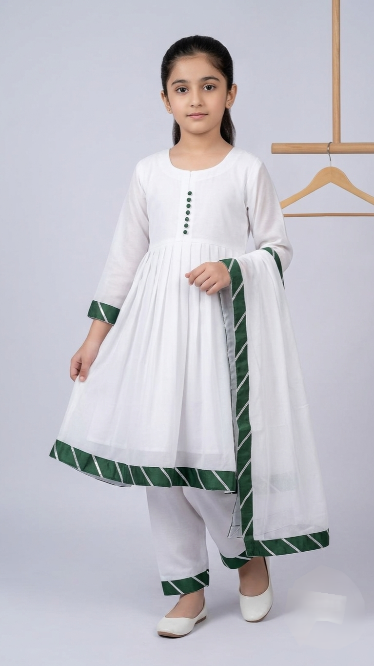 3 Piece Chiffon Jashne Azaadi collection