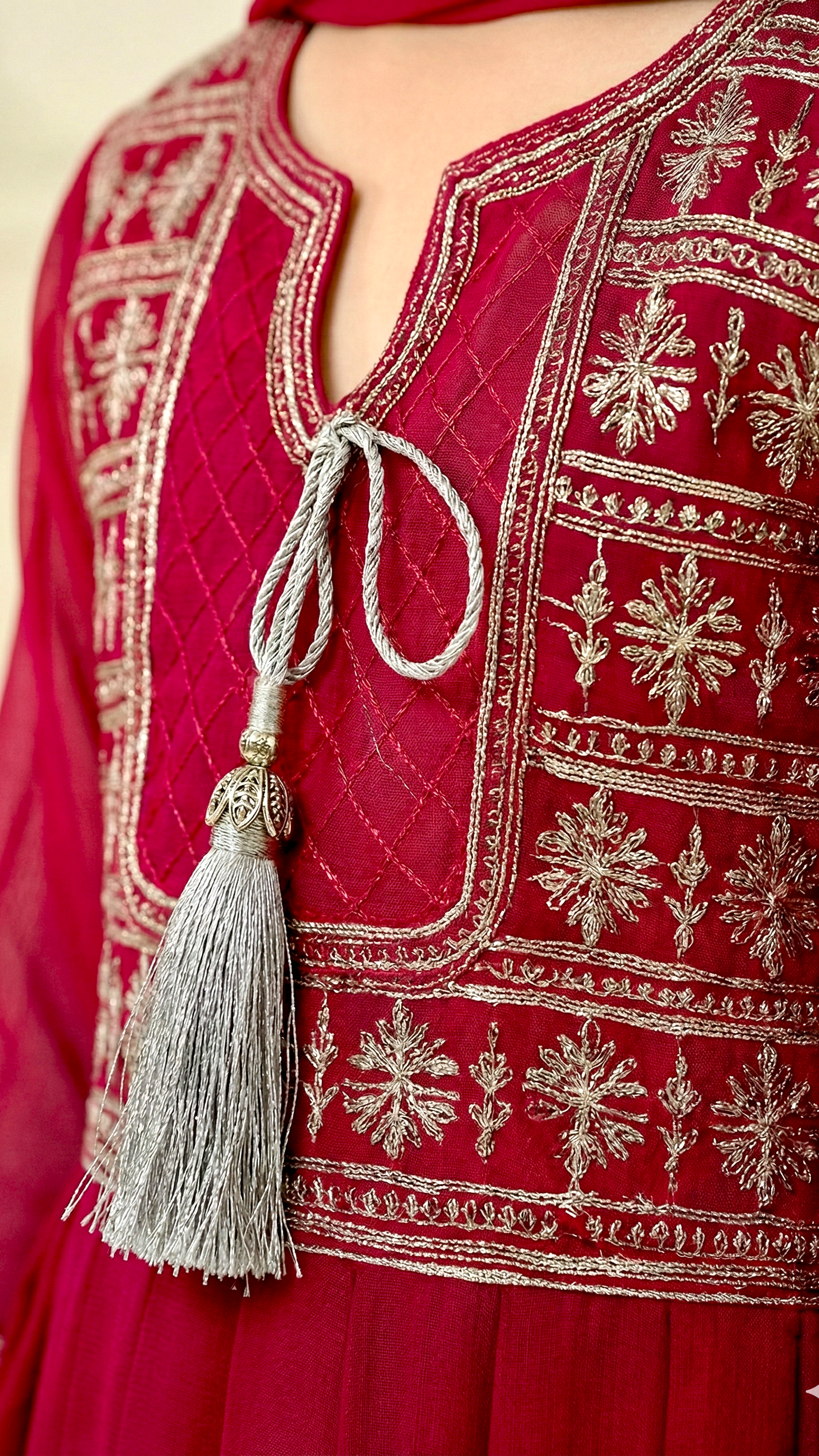 3 Piece Chiffon Embroidery Festive Collection Suit.