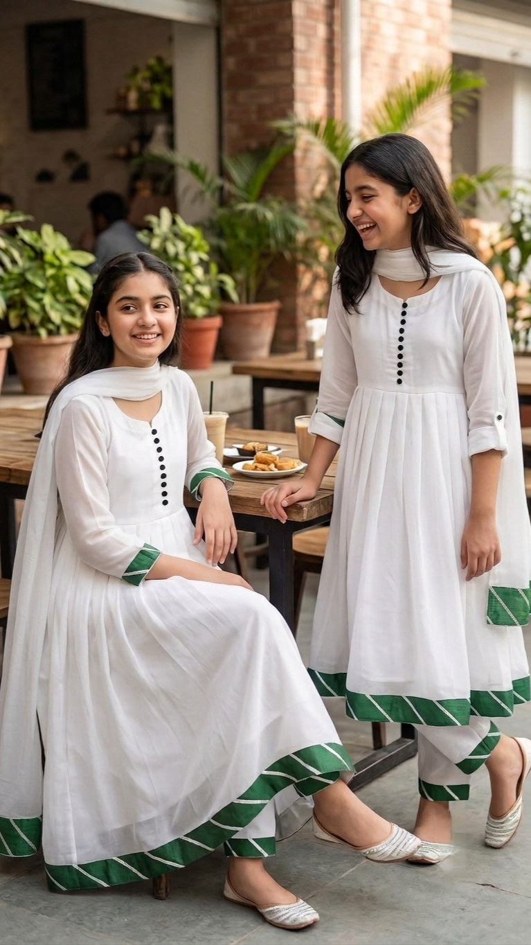 3 Piece Chiffon Jashne Azaadi collection
